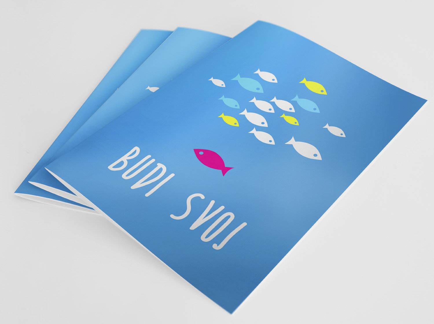 Naslagane Posebne bilježnice - budi svoj