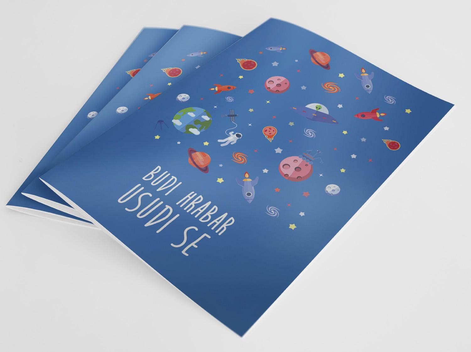 Naslagane Posebne bilježnice - budi hrabar - usudi se