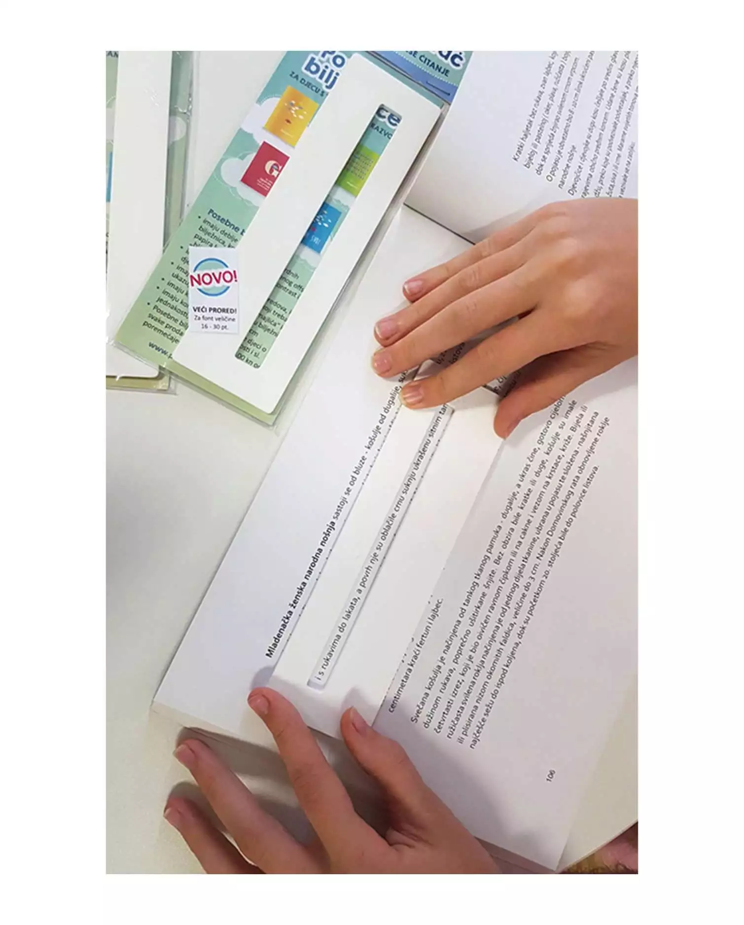 Prikaz upotrebe čitača